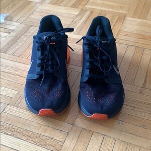 Nike Men's navy  and Orange Running Shoes